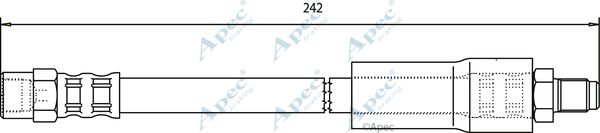 APEC BRAKING Jarruletku HOS3173